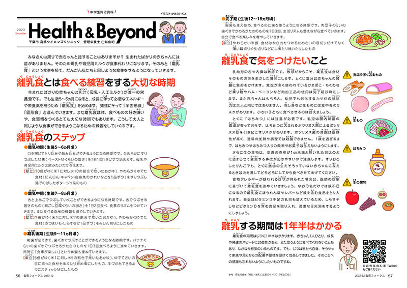 食育フォーラム｜2023年12月号｜健学社